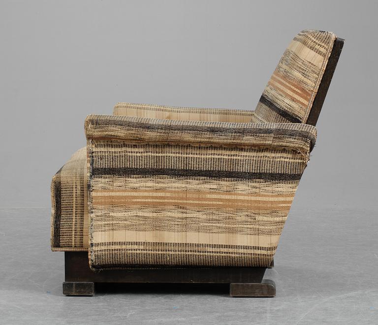 An Axel-Einar Hjorth easy chair 'Typenko', by Nordiska Kompaniet 1930's.
