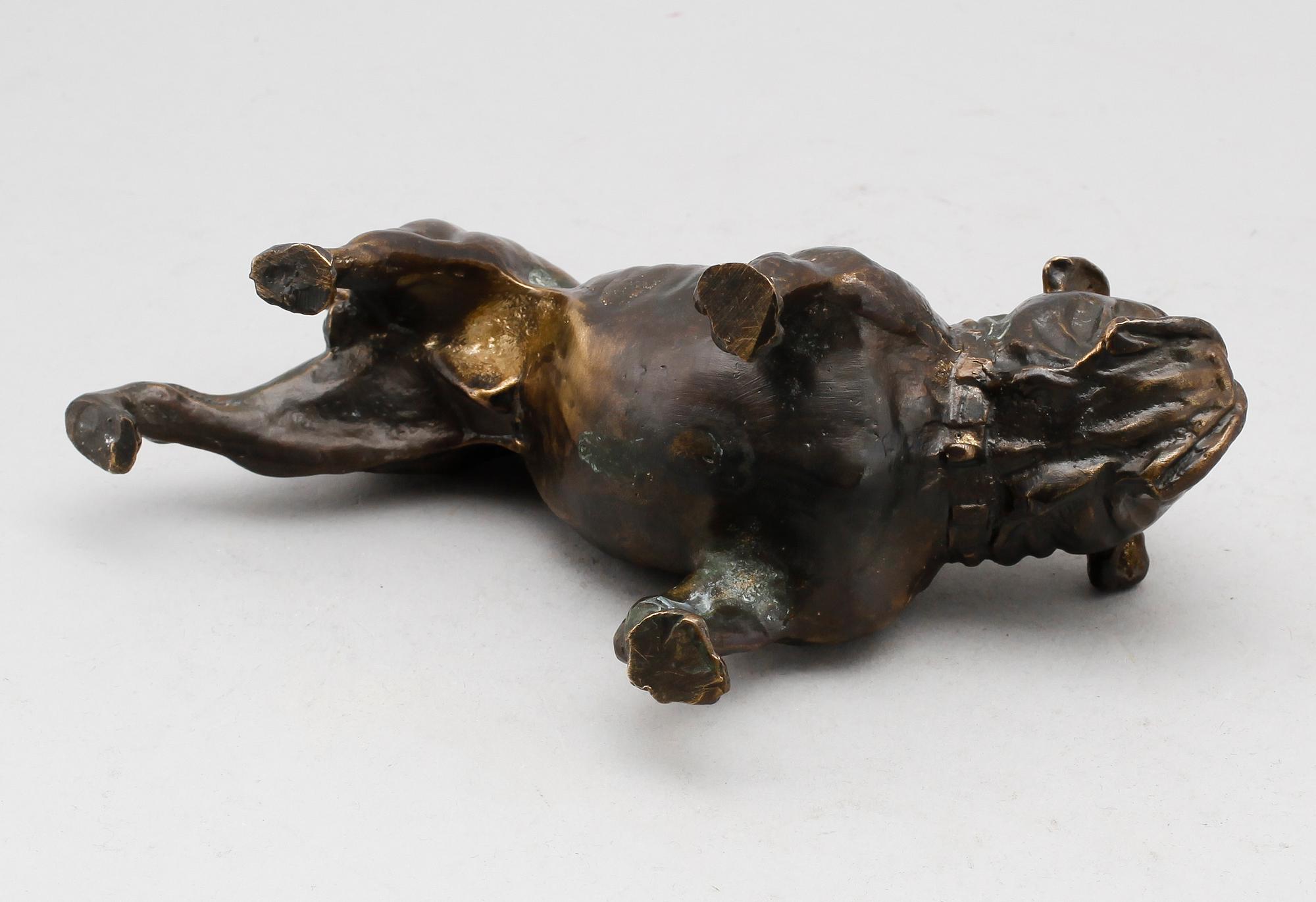 FIGUR, brons, 1900-tal.