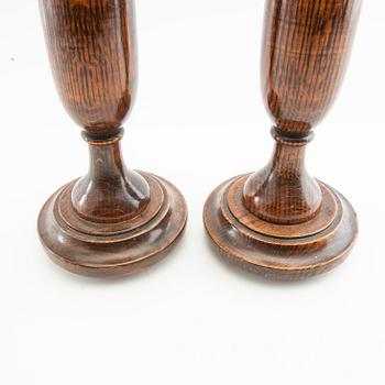 Candelabras, a pair, first half of the 20th century.