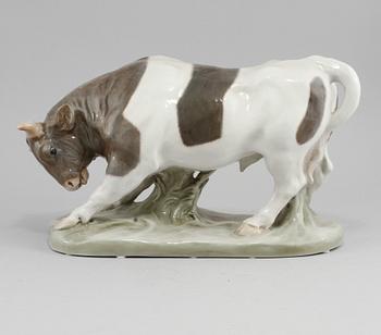 FIGURIN, porslin, nr 1195, Knud Kyhn, Royal Copenhagen, 1900-talets andra hälft.