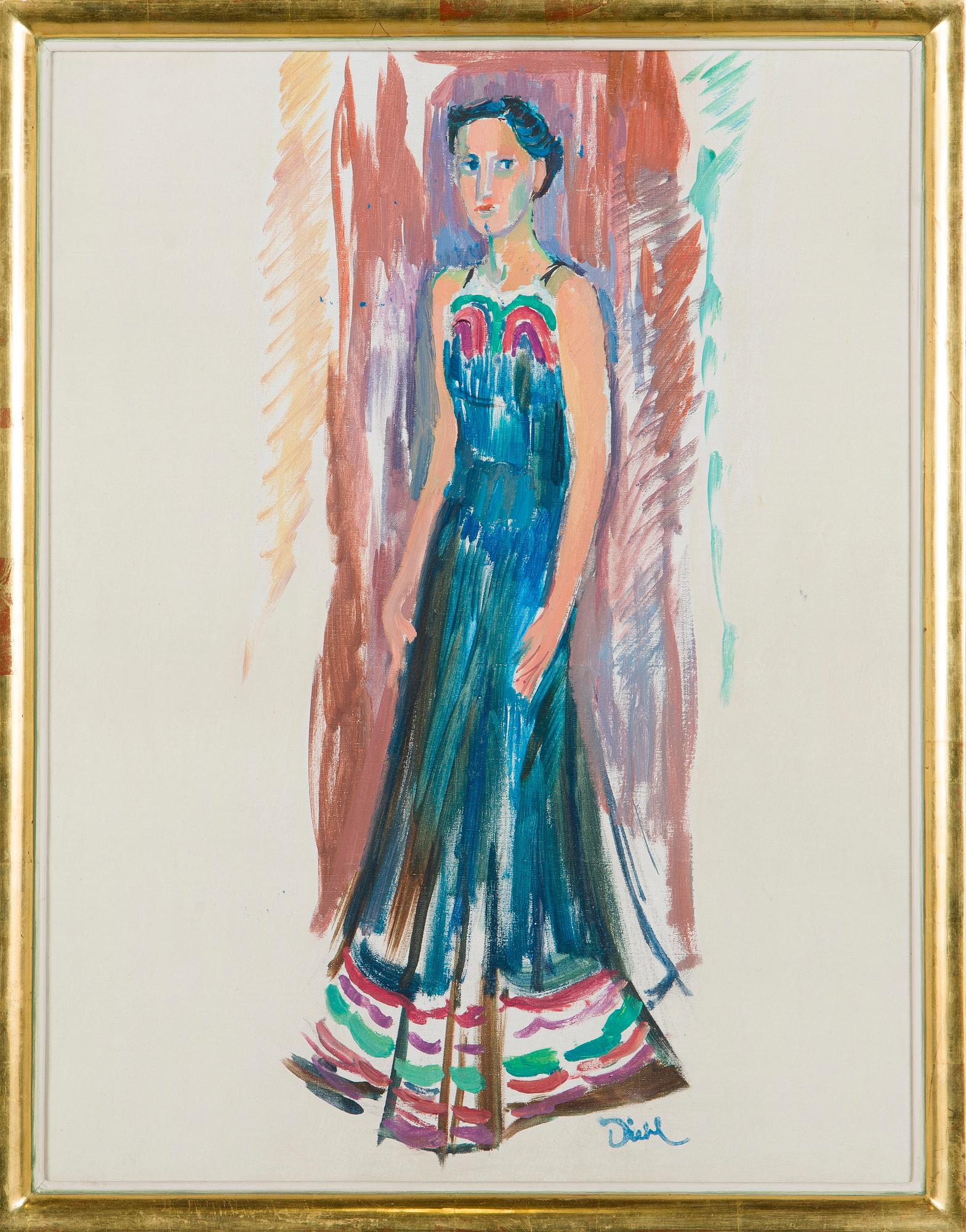 Gösta Diehl, Nainen mekossa.