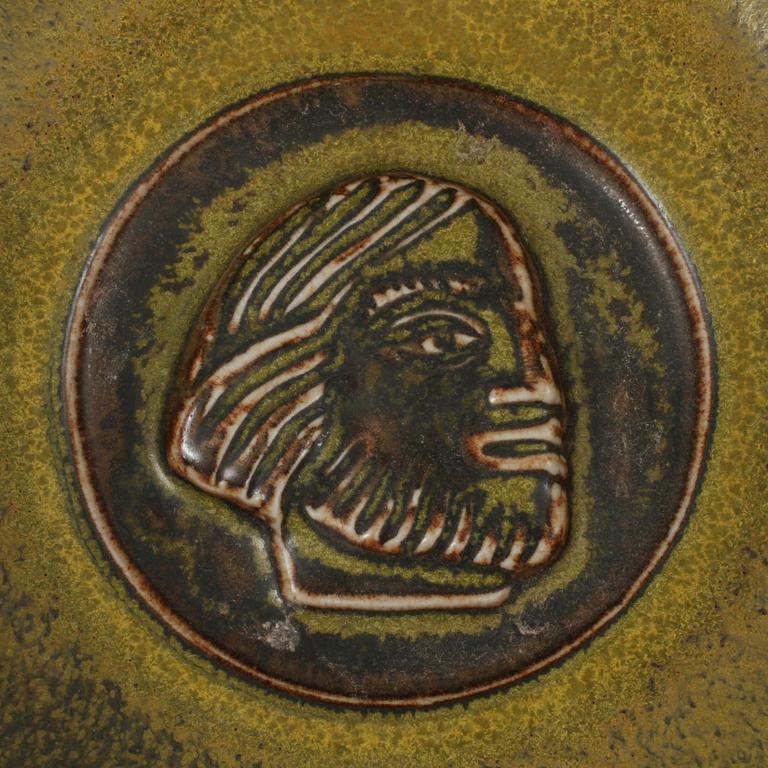SKÅL, stengods, Jais Nielsen, Royal Copenhagen, 1900-tal.