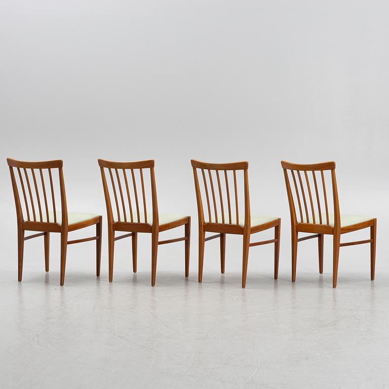 Carl Malmsten, four chairs, model Herrgården, Bodafors, 1961.