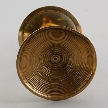 LJUSSTAKE, mässing, 1500-tal.