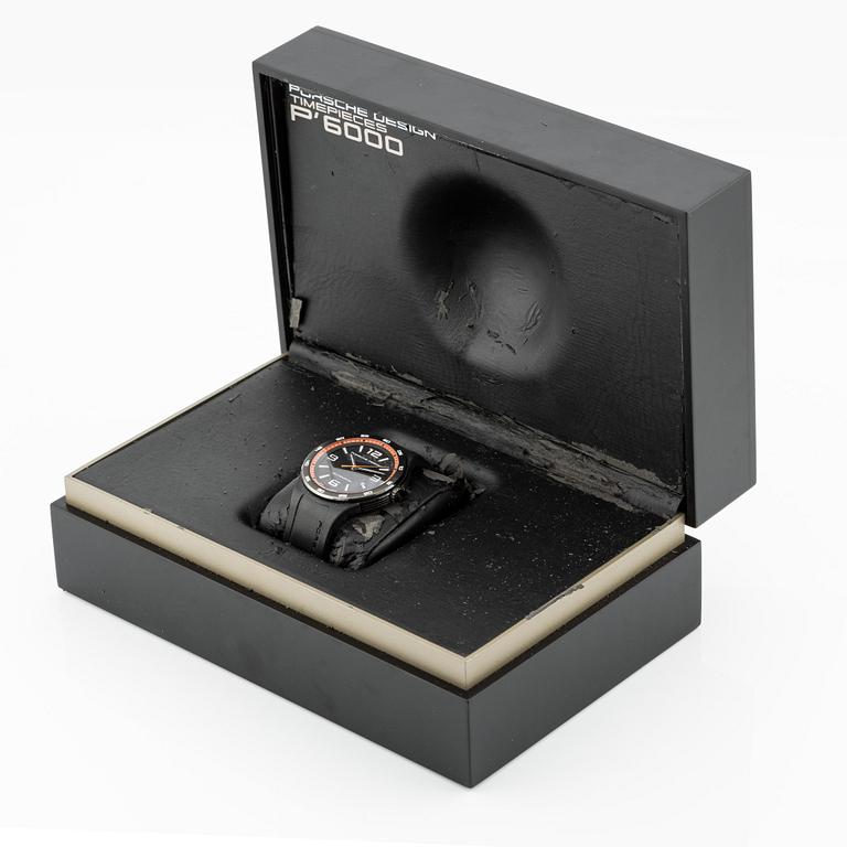 Porsche Design, Flat Six, wristwatch, 44 mm.