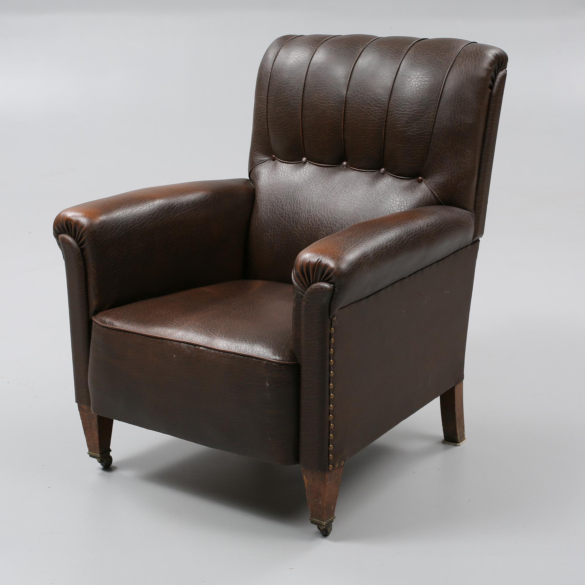 FÅTÖLJ, jugend, 1900-talets första del.