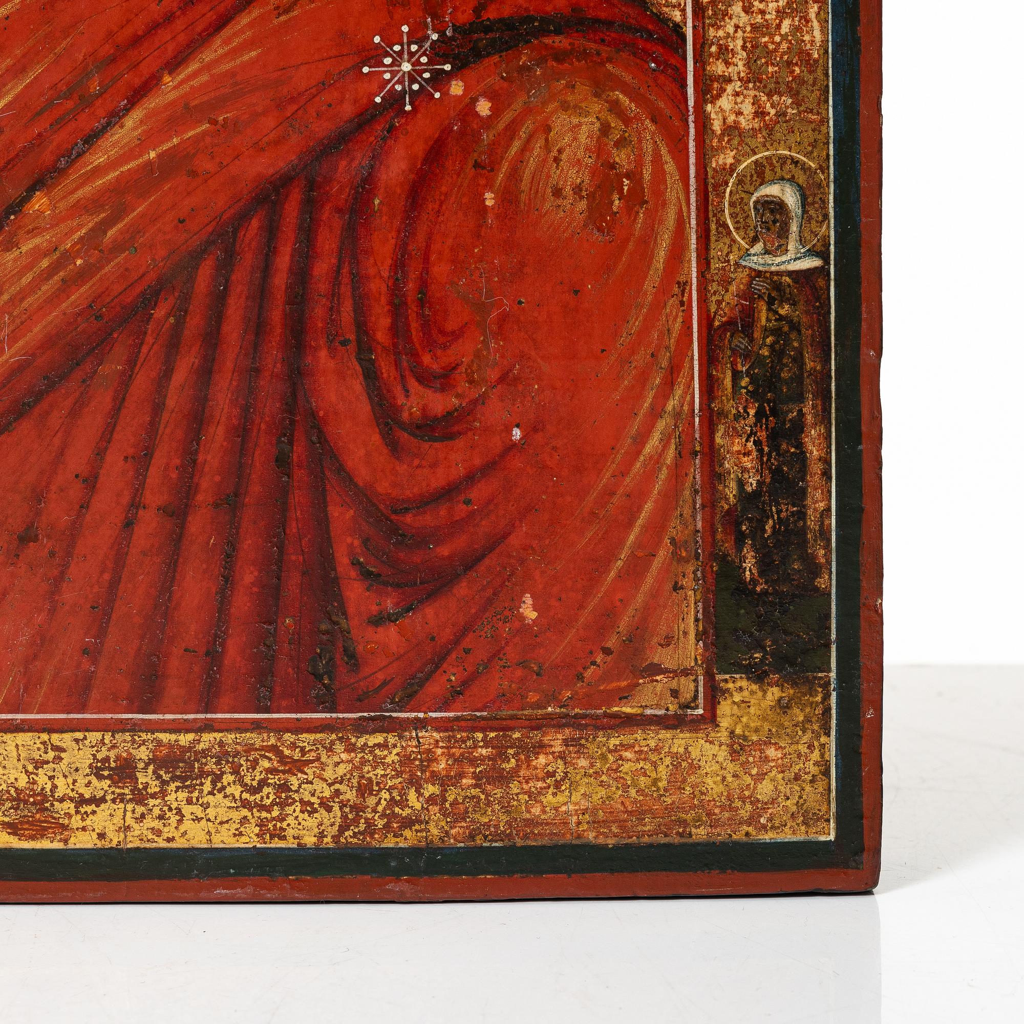 Ikon, Ryssland, troligen 1700-talets mitt.