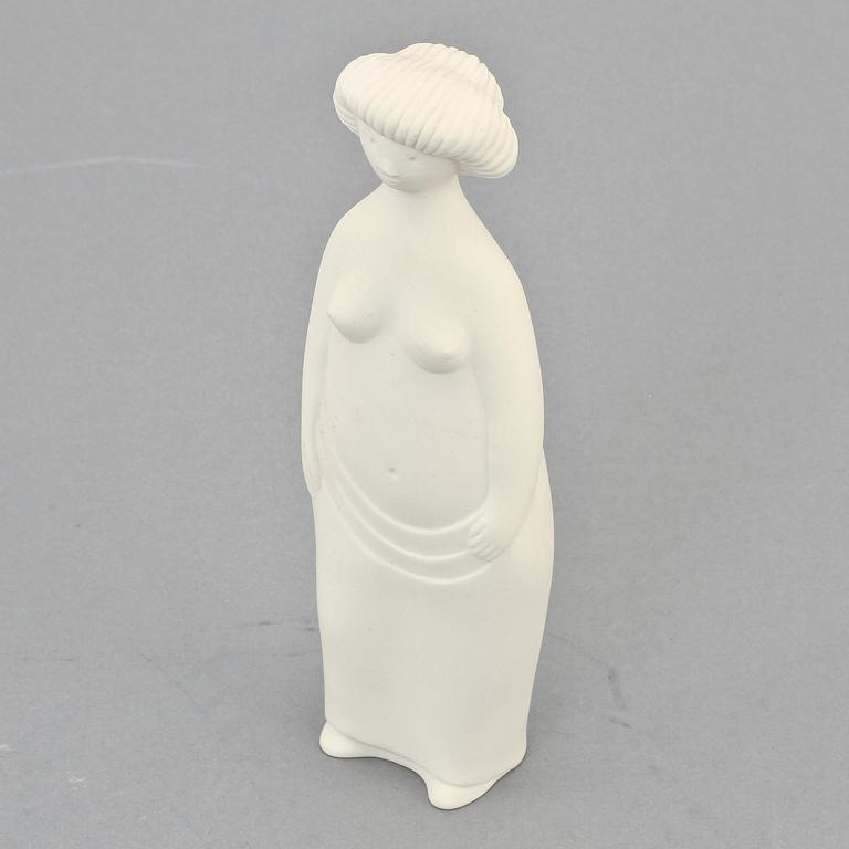 FIGURIN, parian, "Lilla Eva", Stig Lindberg, 1900-tal.