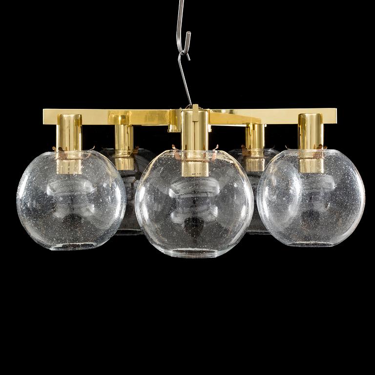 HANS-AGNE JACOBSSON, a a pair ceiling lamp, modell T 376/5 Markaryd second half of 20th century,