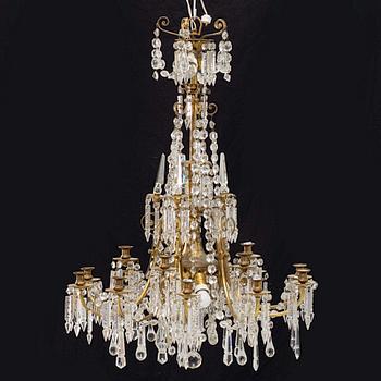 Chandelier, Osarian, early 20th century.