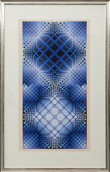Victor Vasarely, Composition.
