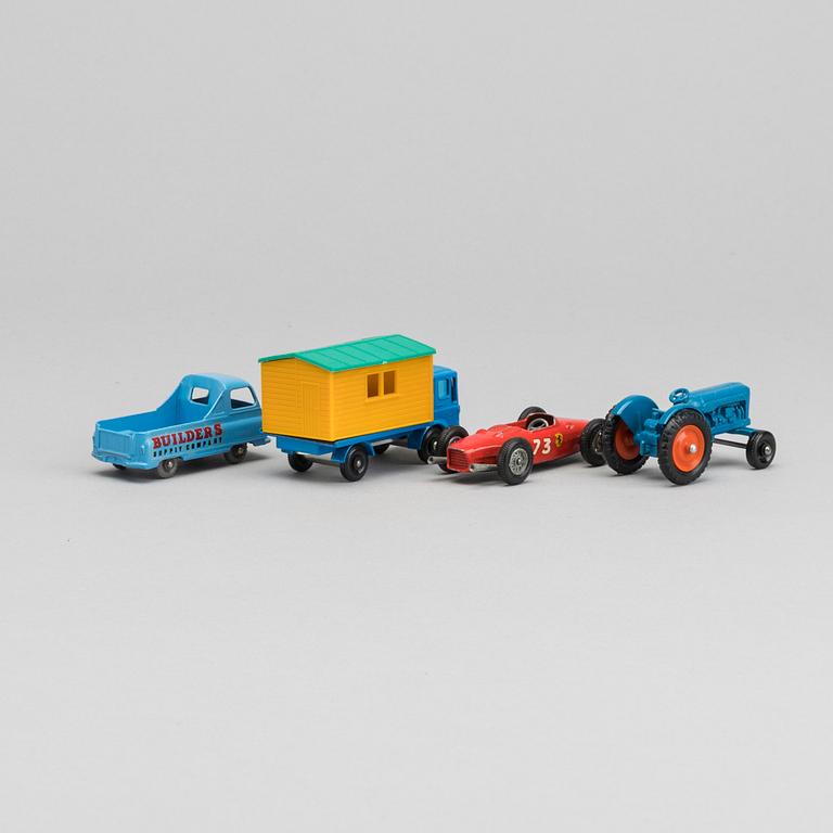 LESNEY MATCHBOX SERIES FOUR CARS.