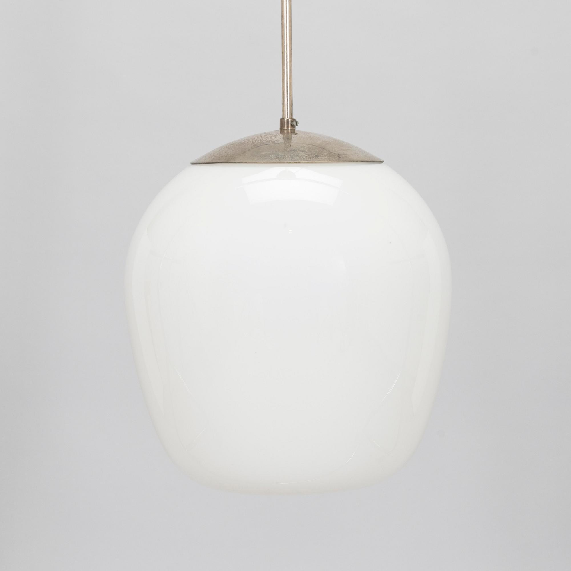 Gunnel Nyman, taklampa, modell 1602/81003, Idman 1940-tal.