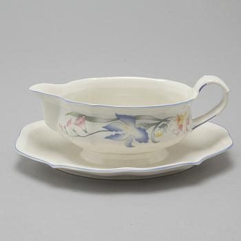 SERVISDELAR, porslin, 40 st, "Riviera", Villeroy & Boch, 1900-talets slut.