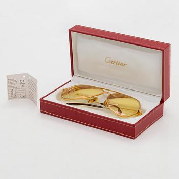 Cartier, 1980s 'Vendôme Louis' sunglasses.