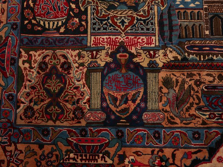 MATTA, Kashmar, modern tillverkning, signerad, 390 x 290 cm.