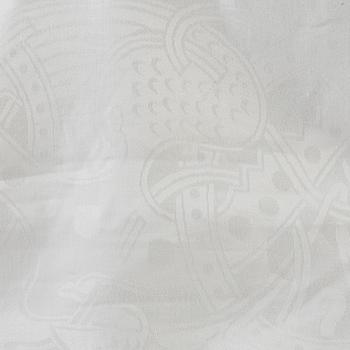 SIGNE SOHLMAN, after, 3 tabelcloths,  Linen damask. Early 20th century.