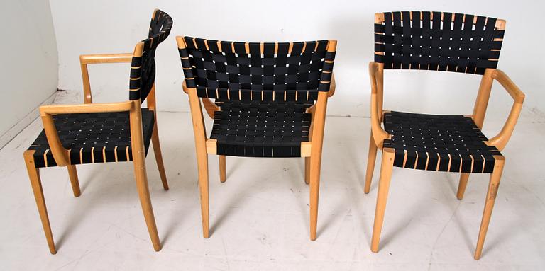 STOLAR, 5 st, samt BORD, Offecct, bl a Olle Andersson.