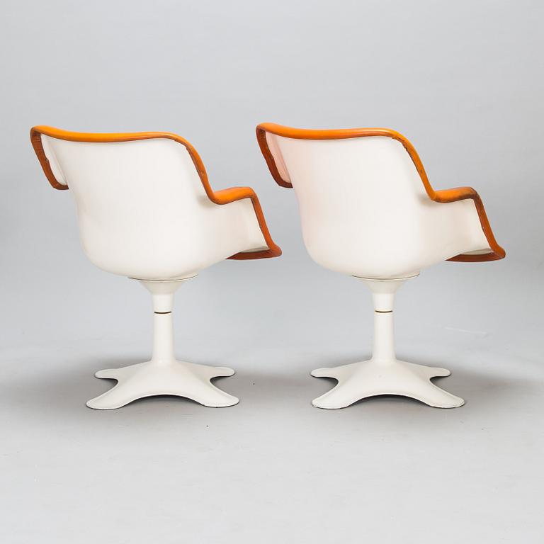 Yrjö Kukkapuro, A 1970's seven-piece furniture suite for Haimi, Finland.