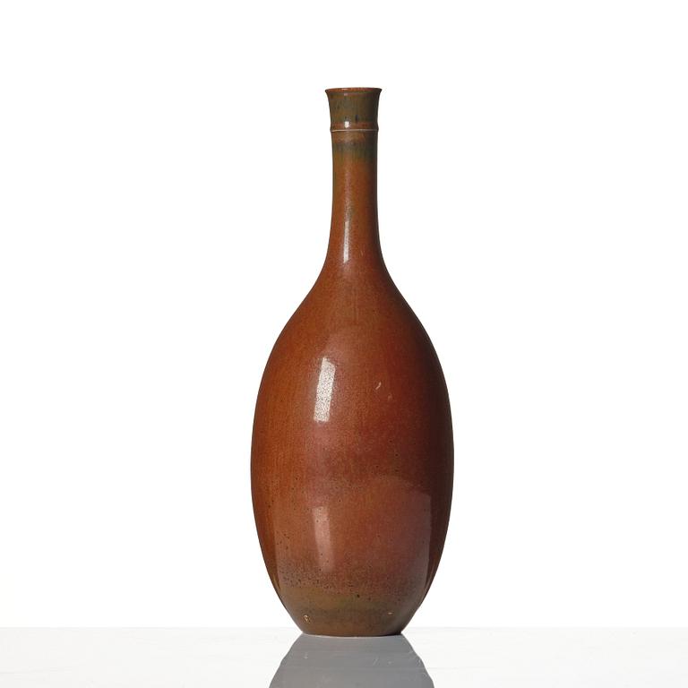 Stig Lindberg, a stoneware vase, Gustavsberg studio, Sweden 1969.