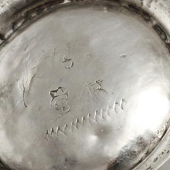 BÄGARE, silver, Göteborg, 1768, vikt 45 g.