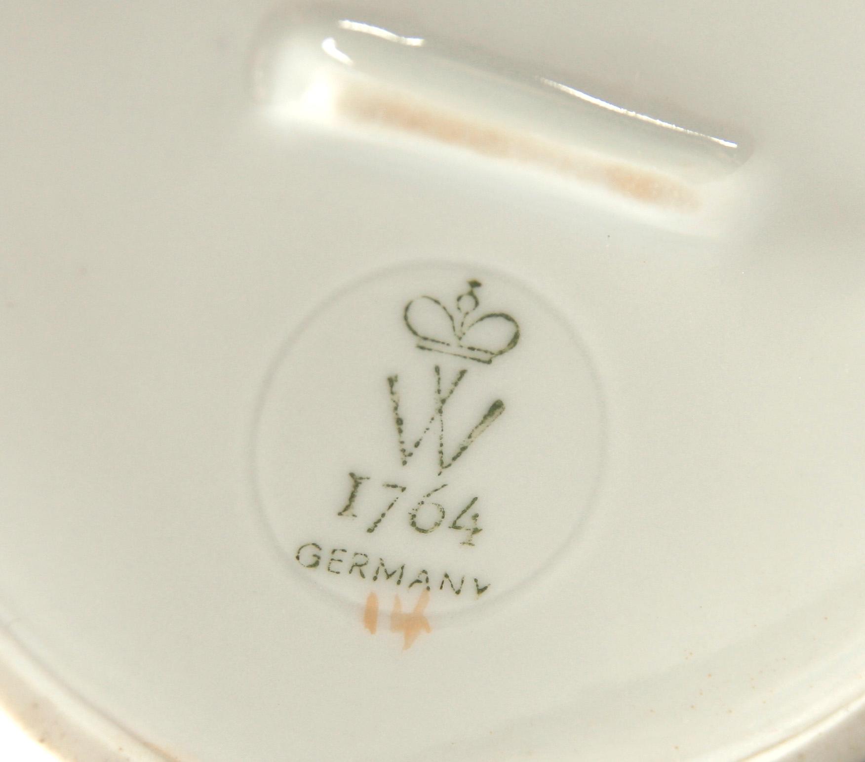 FIGURIN, porslin, Wallendorf, 1900-tal.