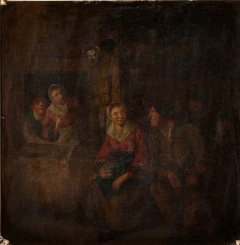 1250. Kroginteriör med figurer.
