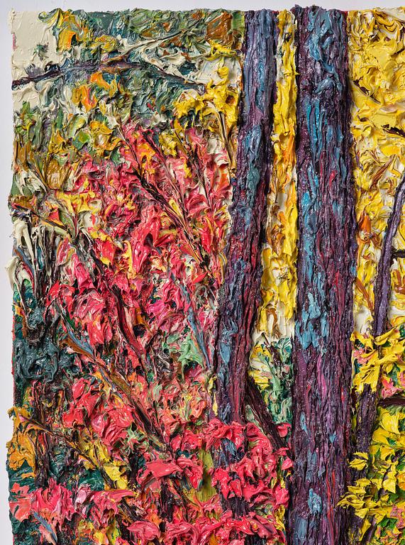 Robert Terry, "Pink + Yellow Trees".