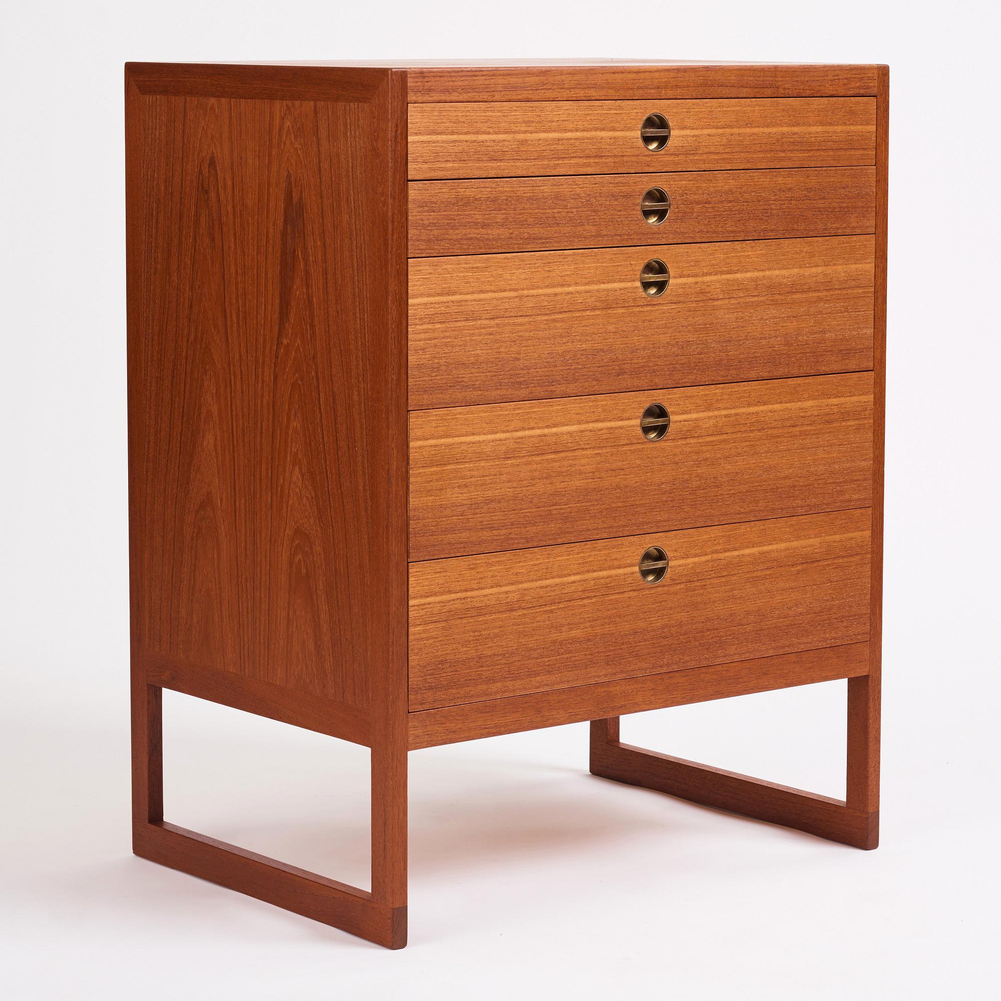 Børge Mogensen, a chest of drawers, P Lauritsen & Son, Denmark, 1950-60s.
