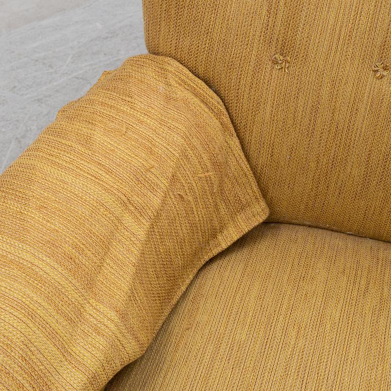 An easy chair by Carl Malmsten for OH Sjögren, second half of the 20th Century.