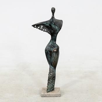 Stan Wys, sculpture Standing Woman signed and numbered.