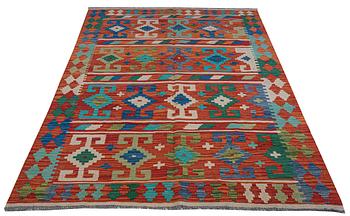 A carpet, Kelim, ca 257 x 172 cm.