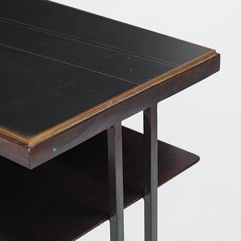 Richy Almond, a "Slate Cross Binate Side Table", Novocastrian, England, post 2015.