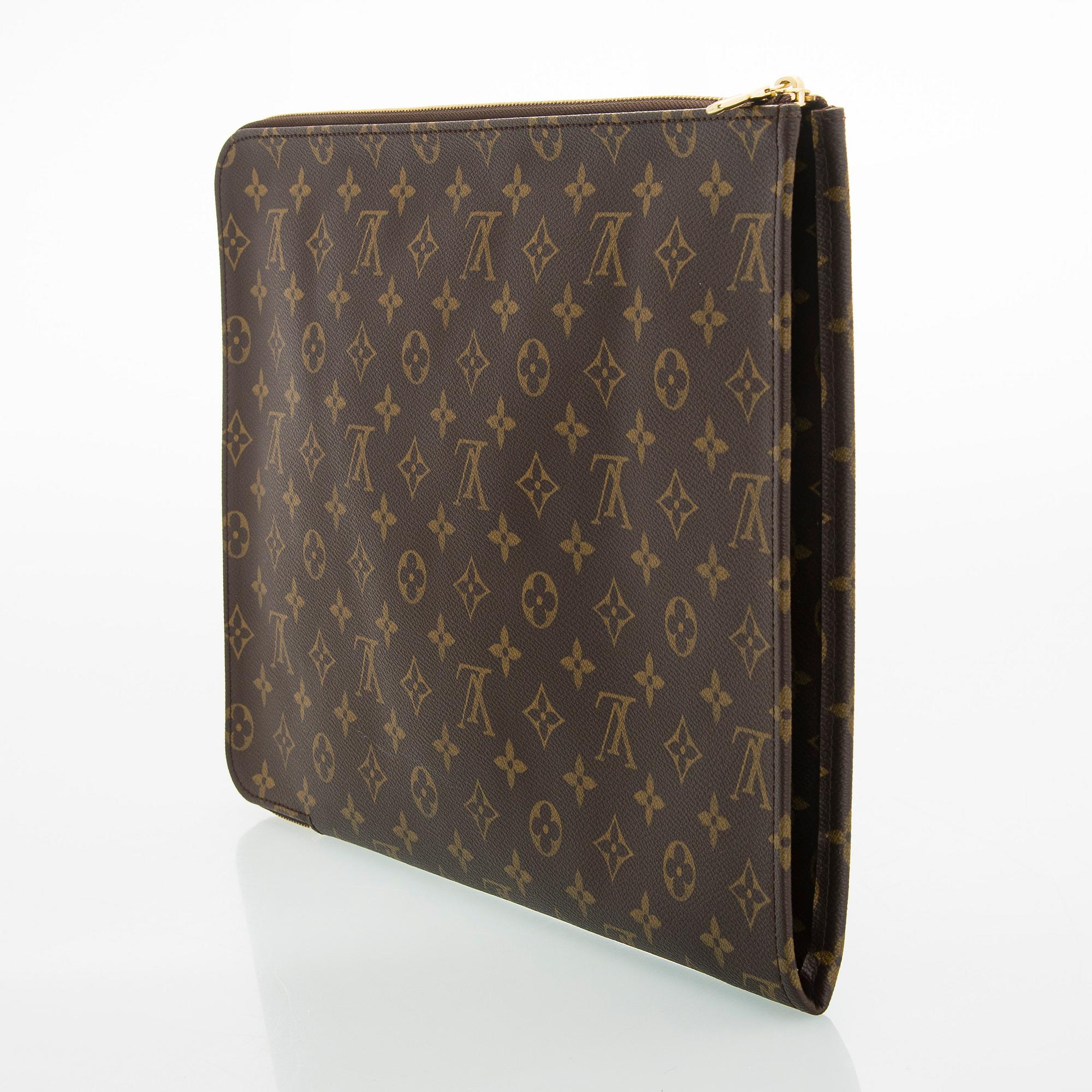 Louis Vuitton, a Monogram Canvas 'Poche Documents' document case.