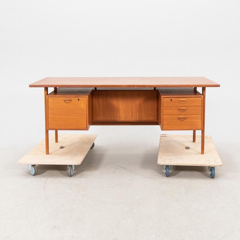 Kai Kristiansen, skrivbord, Feldballes Møbelfabrik, Danmark, 1960-tal.