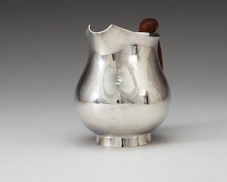 An Einar Telander sterling pitcher, Stockholm 1975.