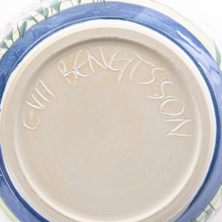 An Ewa Bengtsson signed stoneware bowl.