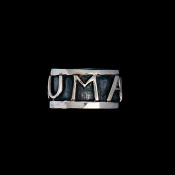 RING, Efva Attling, silver.