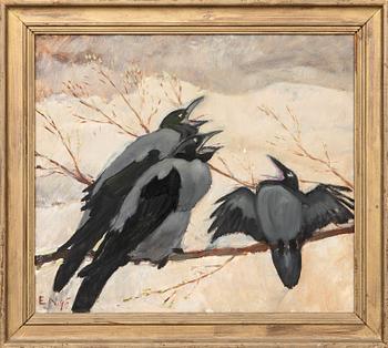 Ernst Norlind, Crows.