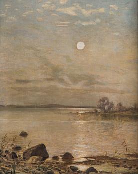 Hjalmar Munsterhjelm, Moonlight at the Shore.