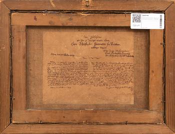 Okänd konstnär 1800-tal, Norge,  olja på duk, monogramsignerad CL,