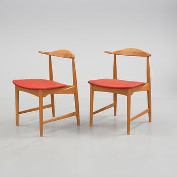 A pair of "Danske" chairs by IKEA.