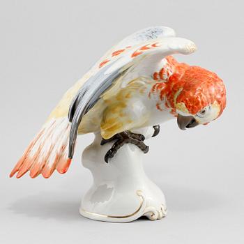 FIGURIN, porslin, Theodor Kärner, Rosenthal, omkring 1900-talets mitt.