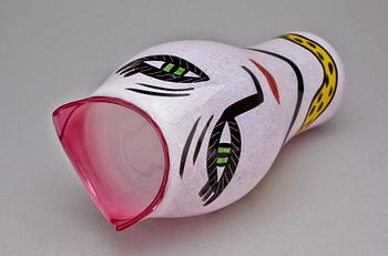 VAS, glas, Ulrica Hydman-Vallien, Kosta Boda, sign.