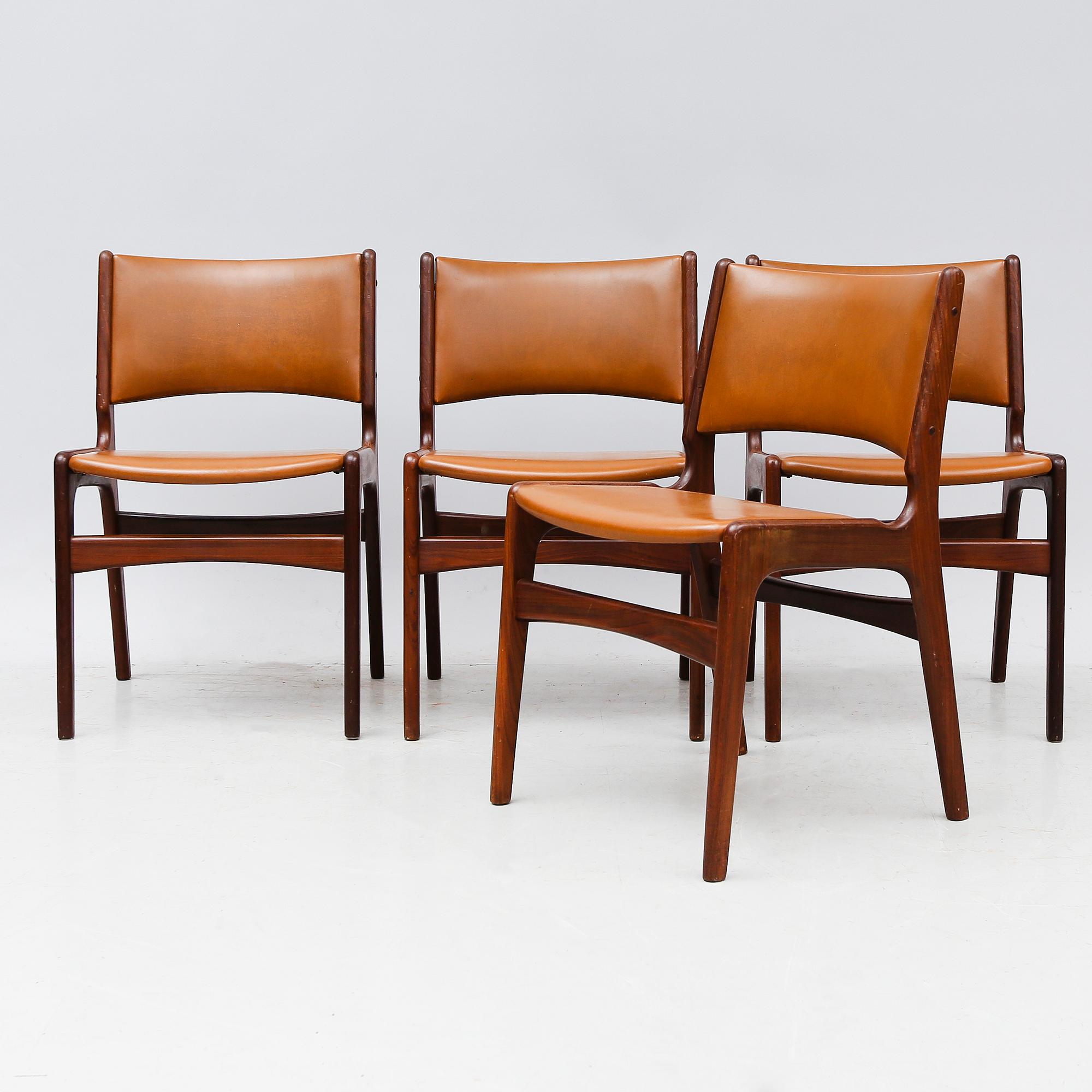 STOLAR, 4 st, Danmark, 1900-talets andra hälft.