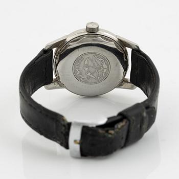 Enicar, Sherpa, Date, wristwatch, 34,5 mm.