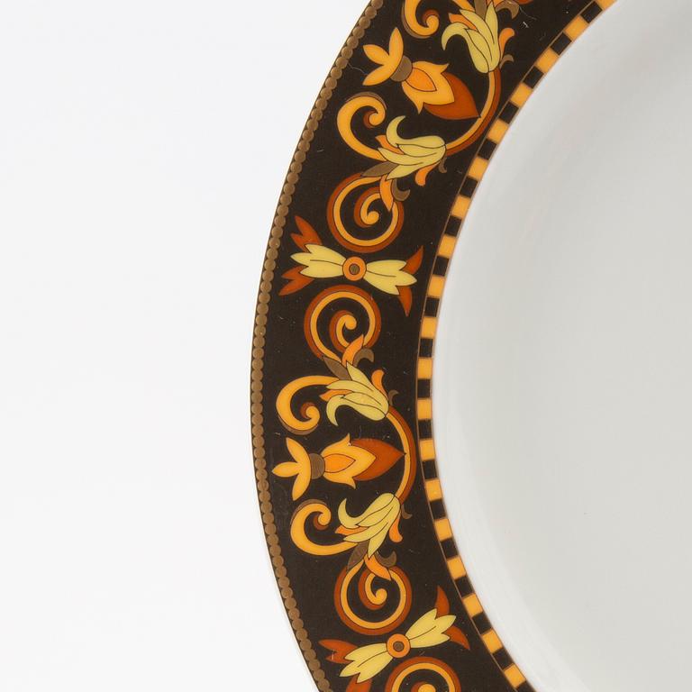 Versace plates, 6 pcs "Baroco" by Rosenthal, 21st century.