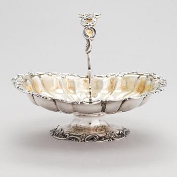 Ivan Gubkin, Konfektkorg, silver, Moskva, Ryssland 1843.