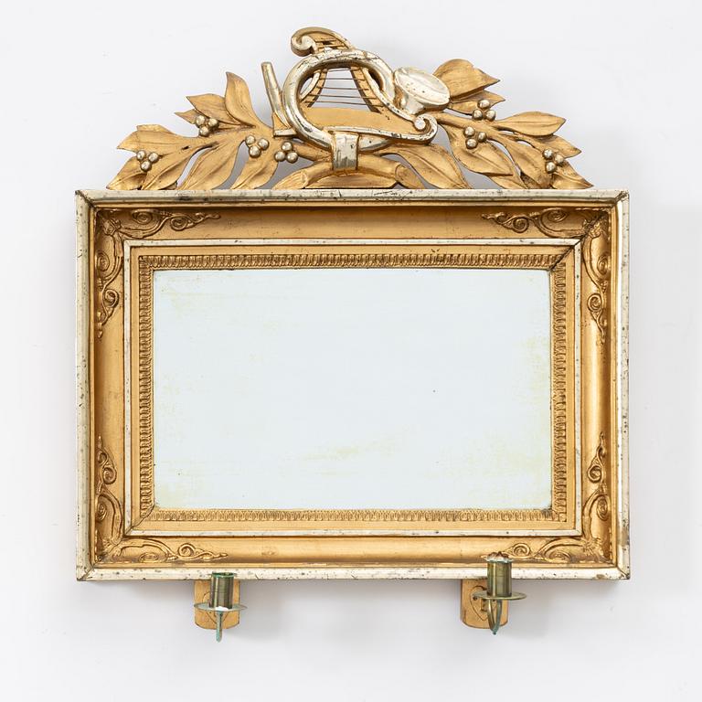 Spegellampett, västsvensk, 1800-tal.