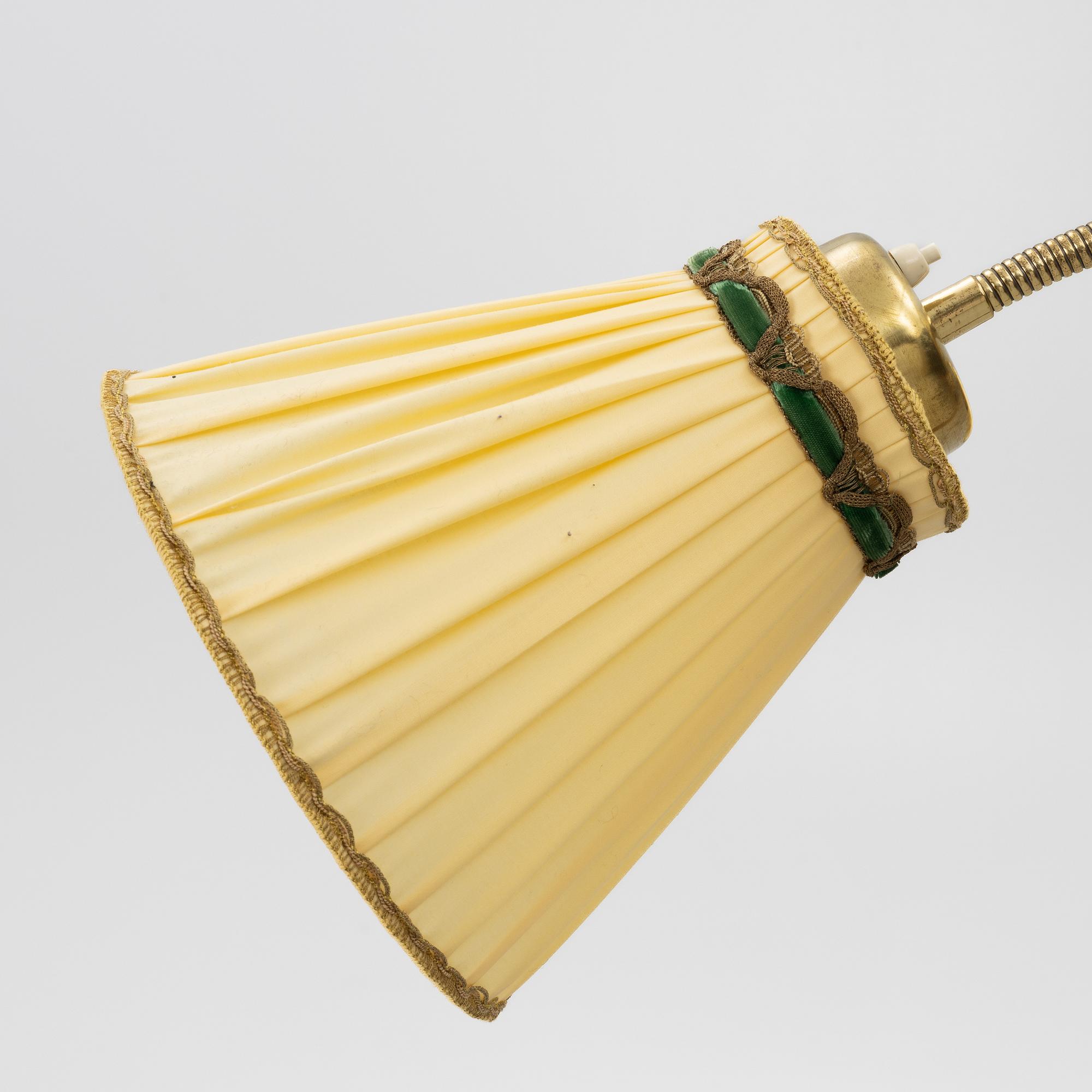 Floor lamp, mid-20th century.
